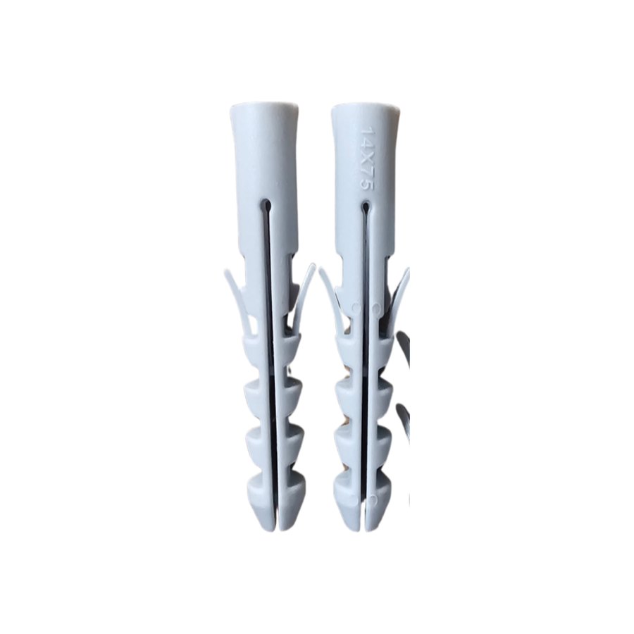Nyloplugg 14×75 mm — 50 stk.