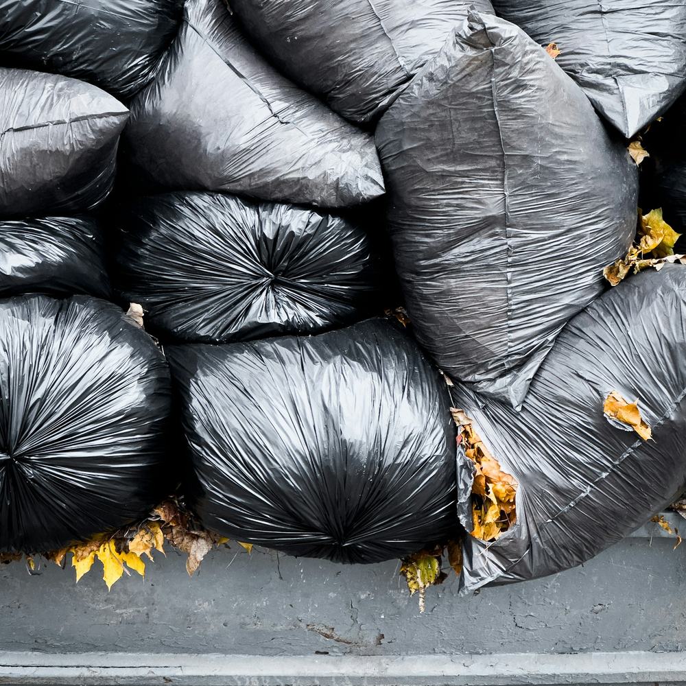 Pytle na odpad 120 l pevné LDPE — role 25 ks
